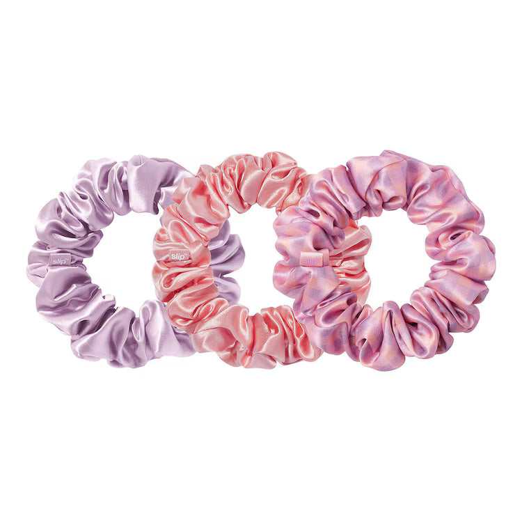 Wide Pure Silk Scrunchies